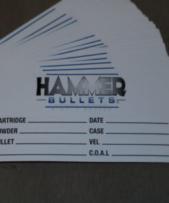 Hammer Bullets Load Label